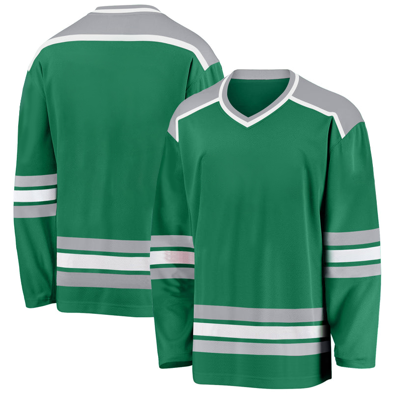 Custom printed hockey jerseys